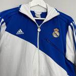 Shop 2010/11 REAL MADRID TRACK JACKET (M) ADIDAS, classic football shirts, vintage football shirts & retro soccer jerseys at Cult Kits