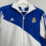 Shop 2010/11 REAL MADRID TRACK JACKET (M) ADIDAS, classic football shirts, vintage football shirts & retro soccer jerseys at Cult Kits