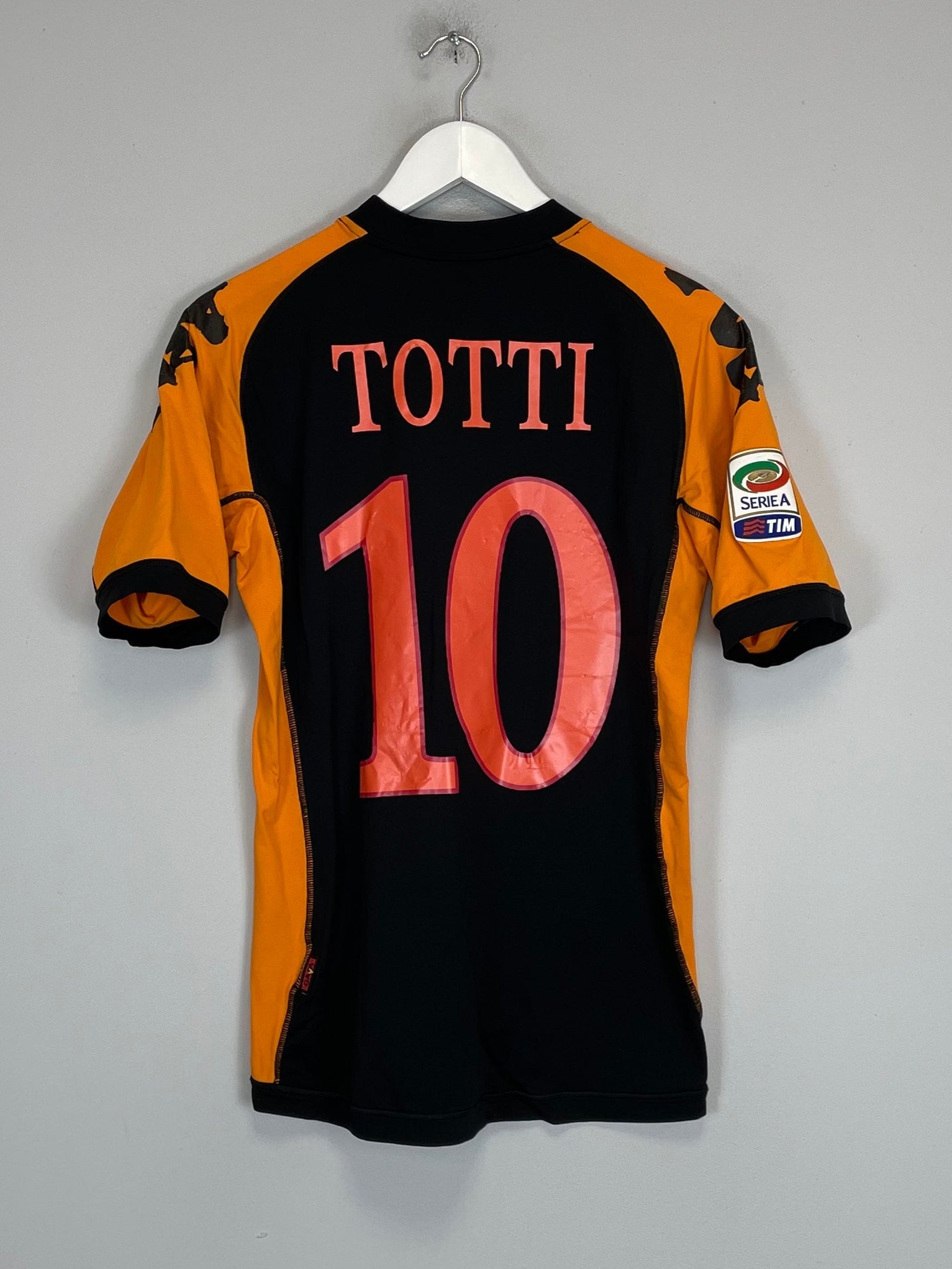 Shop 2010/11 ROMA TOTTI #10 THIRD SHIRT (S) KAPPA, classic football shirts, vintage football shirts & retro soccer jerseys at Cult Kits