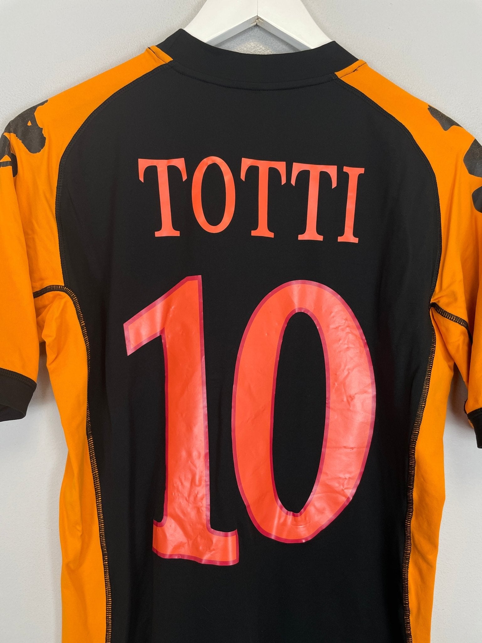 Shop 2010/11 ROMA TOTTI #10 THIRD SHIRT (S) KAPPA, classic football shirts, vintage football shirts & retro soccer jerseys at Cult Kits