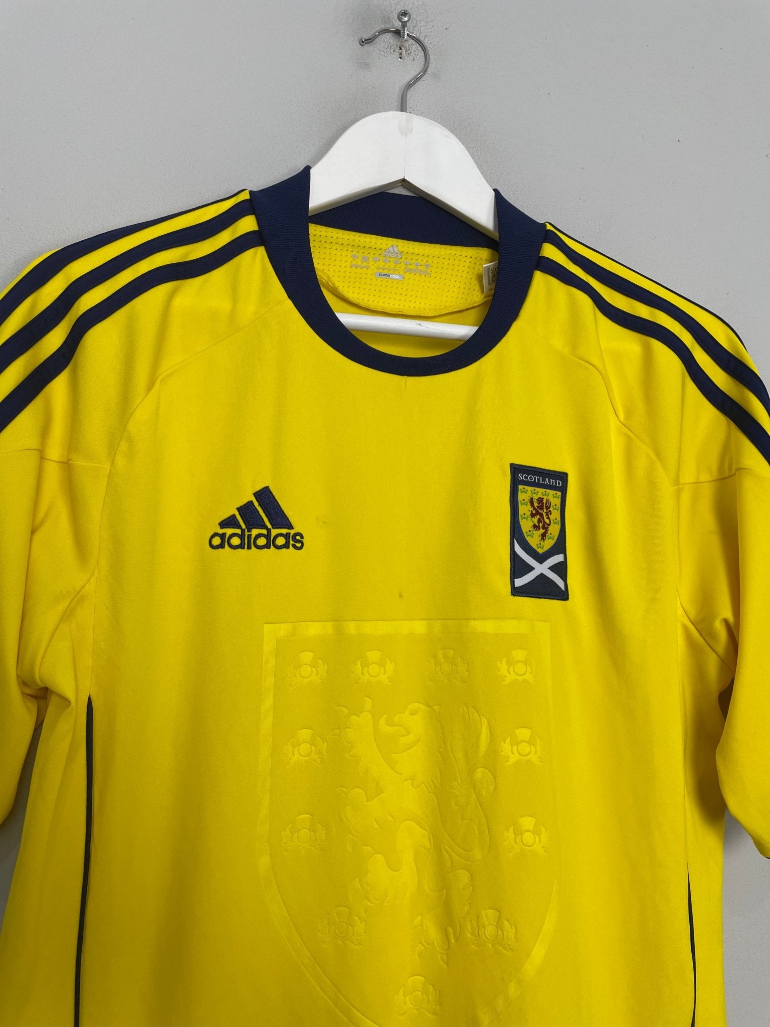 Shop 2010/11 SCOTLAND AWAY SHIRT (S) ADIDAS, classic football shirts, vintage football shirts & retro soccer jerseys at Cult Kits