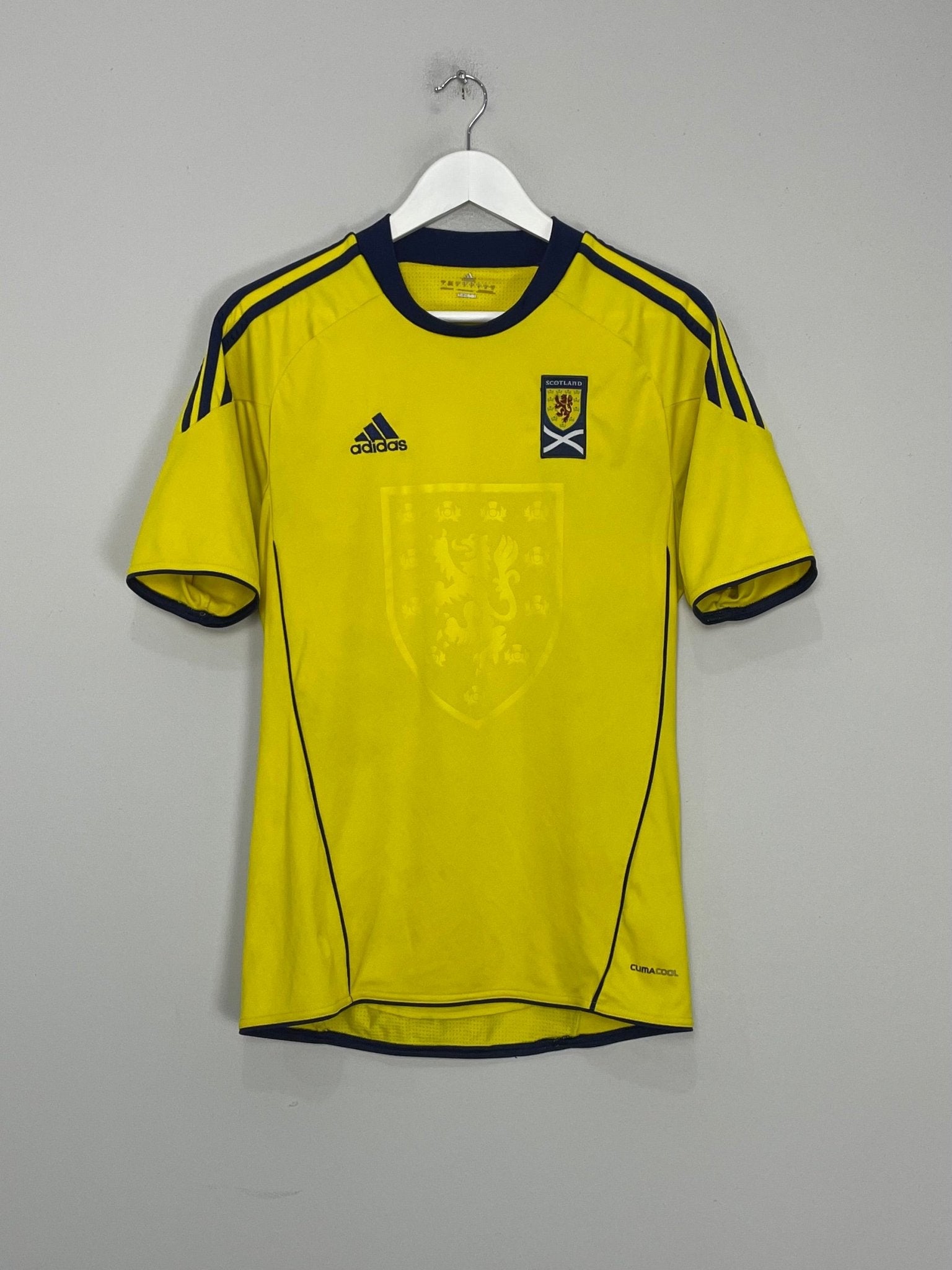 Shop 2010/11 SCOTLAND AWAY SHIRT (S) ADIDAS, classic football shirts, vintage football shirts & retro soccer jerseys at Cult Kits