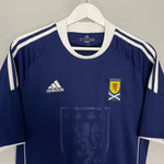 Shop 2010/11 SCOTLAND HOME SHIRT (M) ADIDAS, classic football shirts, vintage football shirts & retro soccer jerseys at Cult Kits