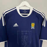 Shop 2010/11 SCOTLAND HOME SHIRT (M) ADIDAS, classic football shirts, vintage football shirts & retro soccer jerseys at Cult Kits