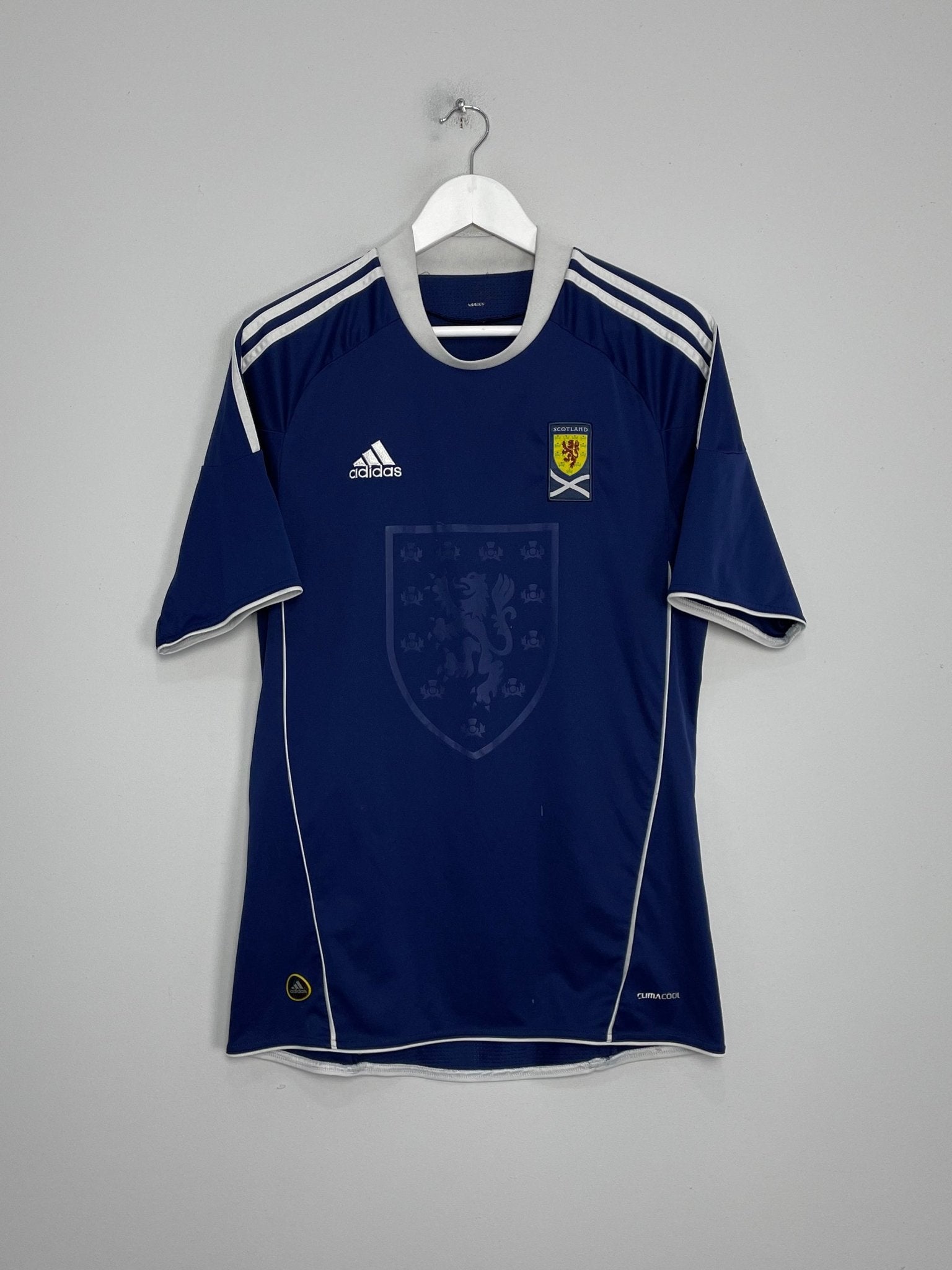 Shop 2010/11 SCOTLAND HOME SHIRT (M) ADIDAS, classic football shirts, vintage football shirts & retro soccer jerseys at Cult Kits