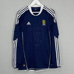 Shop 2010/11 SCOTLAND L/S HOME SHIRT (M) ADIDAS, classic football shirts, vintage football shirts & retro soccer jerseys at Cult Kits