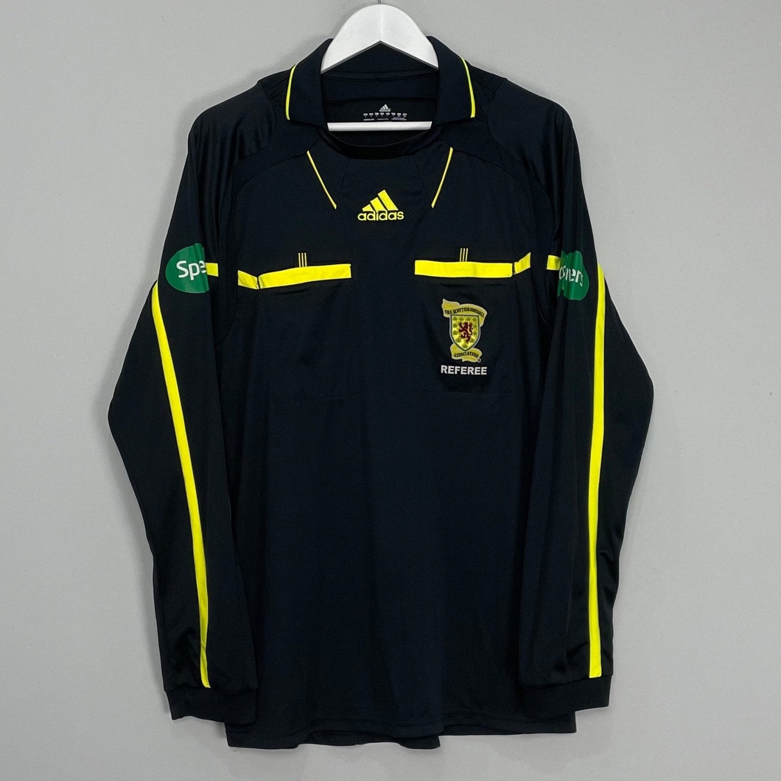 Shop 2010/11 SCOTLAND REFEREE SHIRT (L) ADIDAS, classic football shirts, vintage football shirts & retro soccer jerseys at Cult Kits