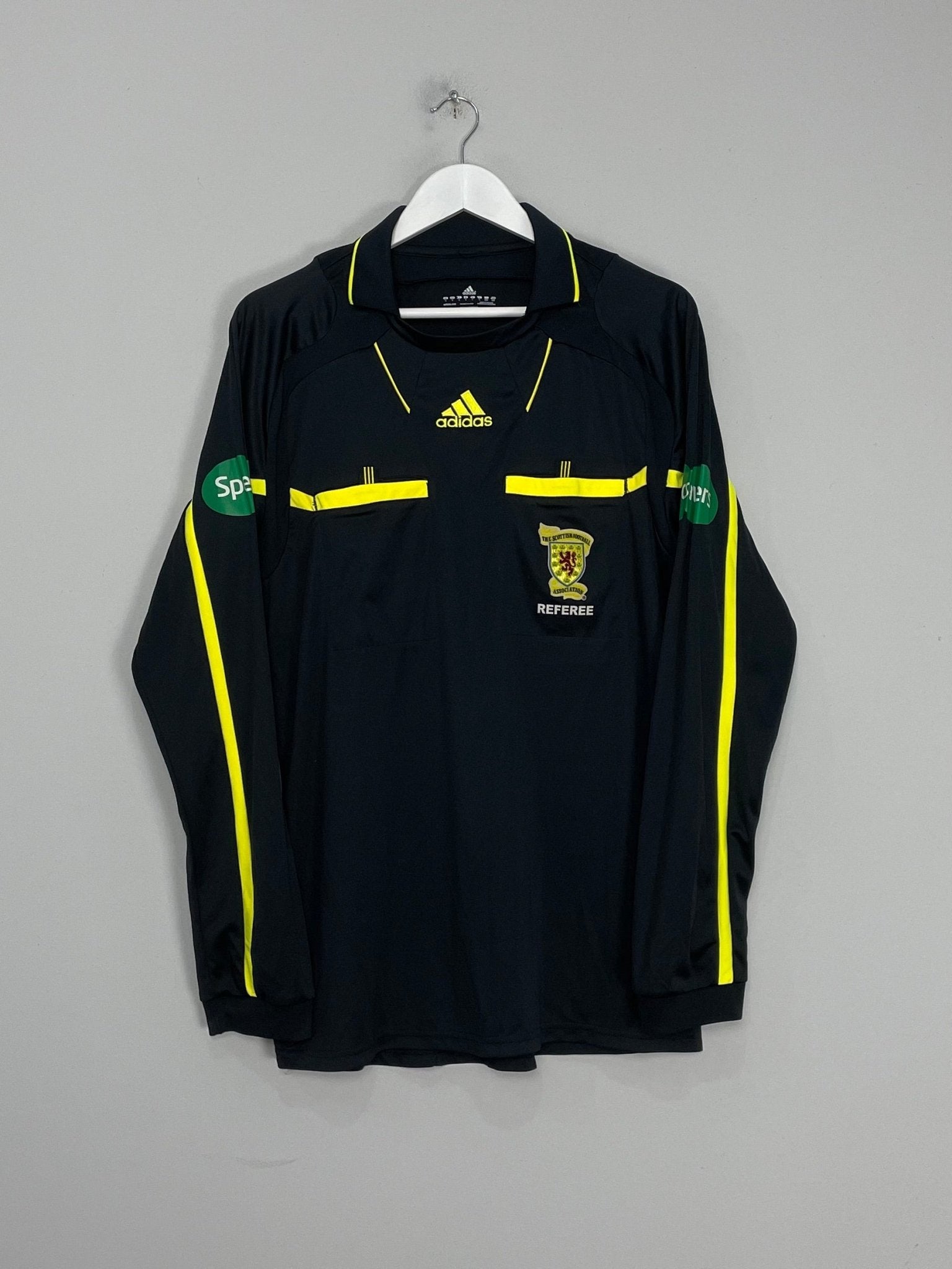 Shop 2010/11 SCOTLAND REFEREE SHIRT (L) ADIDAS, classic football shirts, vintage football shirts & retro soccer jerseys at Cult Kits