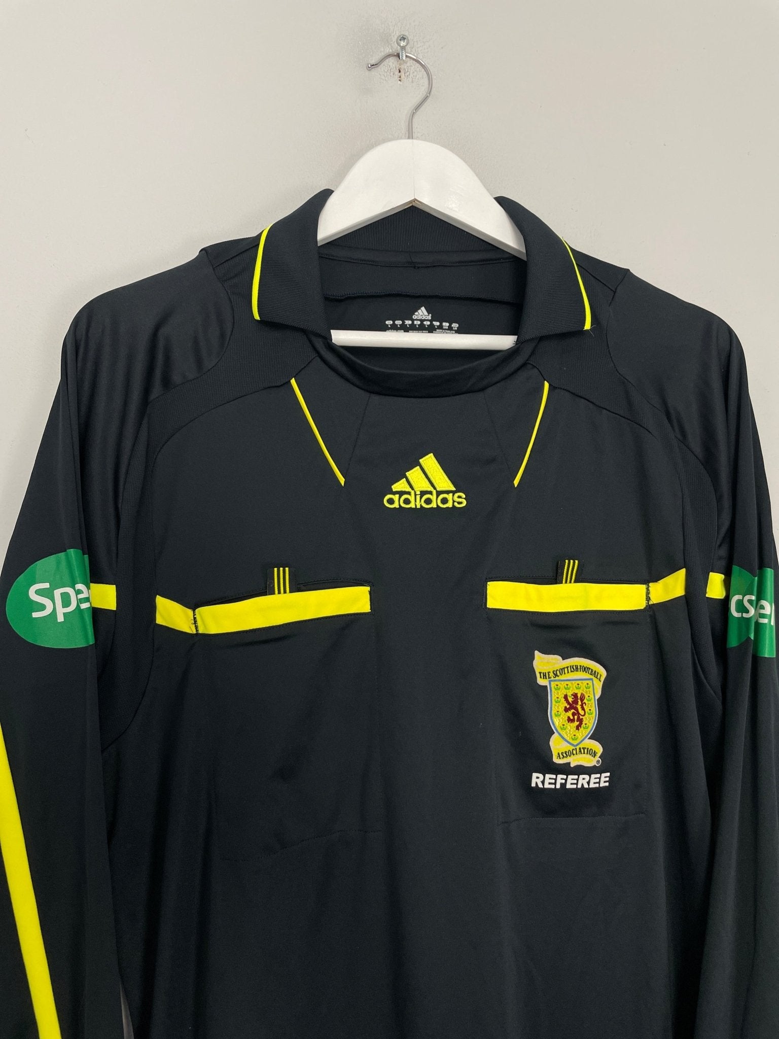 Shop 2010/11 SCOTLAND REFEREE SHIRT (L) ADIDAS, classic football shirts, vintage football shirts & retro soccer jerseys at Cult Kits