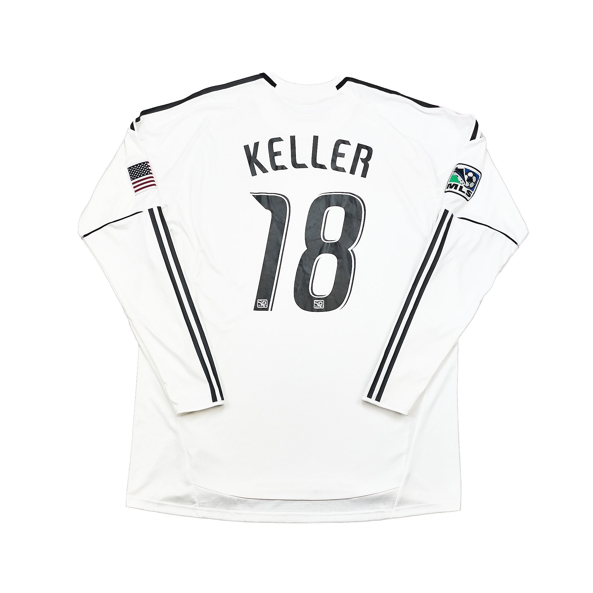 Buy 2010/11 Seattle Sounders Keller 18 *Match Worn Vs Manchester United* GK Shirt (XL) Adidas ~ Free worldwide shipping available ~ Authentic Vintage Football Shirts from Cult Kits