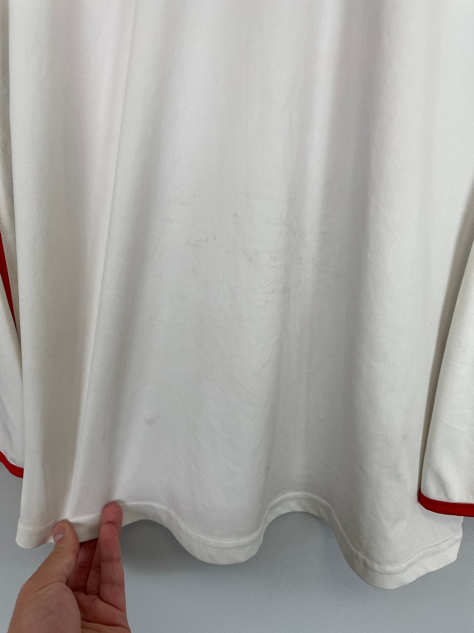 Shop 2010/11 SEVILLA L/S CUP HOME SHIRT (M) JOMA, classic football shirts, vintage football shirts & retro soccer jerseys at Cult Kits