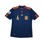 Buy 2010/11 Spain A.Iniesta 6 Away Shirt (M) Adidas ~ Free worldwide shipping ~ Authentic Vintage Football Shirts from Cult Kits