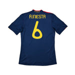 Buy 2010/11 Spain A.Iniesta 6 Away Shirt (M) Adidas ~ Free worldwide shipping ~ Authentic Vintage Football Shirts from Cult Kits