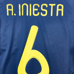 Buy 2010/11 Spain A.Iniesta 6 Away Shirt (M) Adidas ~ Free worldwide shipping ~ Authentic Vintage Football Shirts from Cult Kits