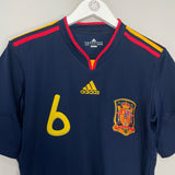Shop 2010/11 SPAIN A.INIESTA #6 AWAY SHIRT (S) ADIDAS, classic football shirts, vintage football shirts & retro soccer jerseys at Cult Kits