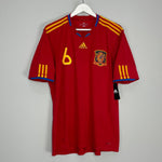 Shop 2010/11 SPAIN A.INIESTA #6 *BNWT* HOME SHIRT (XL) ADIDAS, classic football shirts, vintage football shirts & retro soccer jerseys at Cult Kits