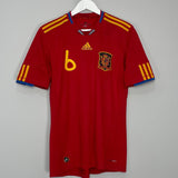 Shop 2010/11 SPAIN A.INIESTA #6 HOME SHIRT (M) ADIDAS, classic football shirts, vintage football shirts & retro soccer jerseys at Cult Kits