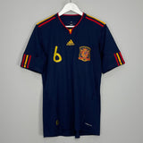 Shop 2010/11 SPAIN INIESTA #6 AWAY SHIRT (M) ADIDAS, classic football shirts, vintage football shirts & retro soccer jerseys at Cult Kits