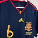 Shop 2010/11 SPAIN INIESTA #6 WC FINAL AWAY SHIRT (XL) ADIDAS, classic football shirts, vintage football shirts & retro soccer jerseys at Cult Kits