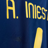 Shop 2010/11 SPAIN INIESTA #6 WC FINAL AWAY SHIRT (XL) ADIDAS, classic football shirts, vintage football shirts & retro soccer jerseys at Cult Kits