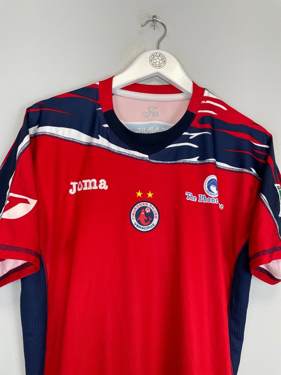 2010/11 TIBURONES VERACRUZ HOME SHIRT (M) JOMA - Cult Kits - Medium - Buy Vintage Football Shirts, Authentic Retro Football Shirts For Sale, Classic Football Shirts & Soccer Jersey