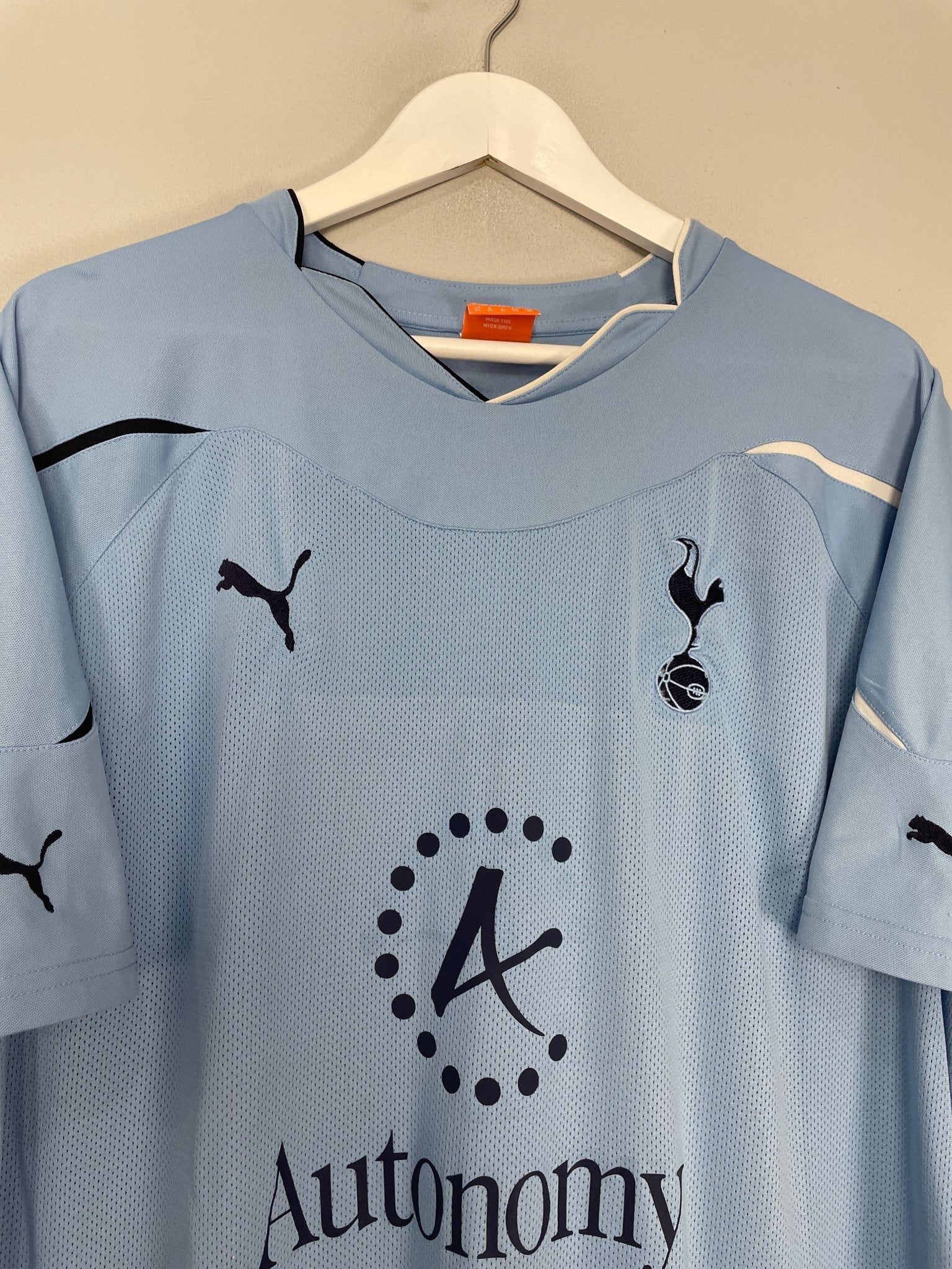 Shop 2010/11 TOTTENHAM BALE #3 AWAY SHIRT (XL) PUMA, classic football shirts, vintage football shirts & retro soccer jerseys at Cult Kits