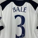 Shop 2010/11 TOTTENHAM BALE #3 C/L HOME SHIRT (L) PUMA, classic football shirts, vintage football shirts & retro soccer jerseys at Cult Kits