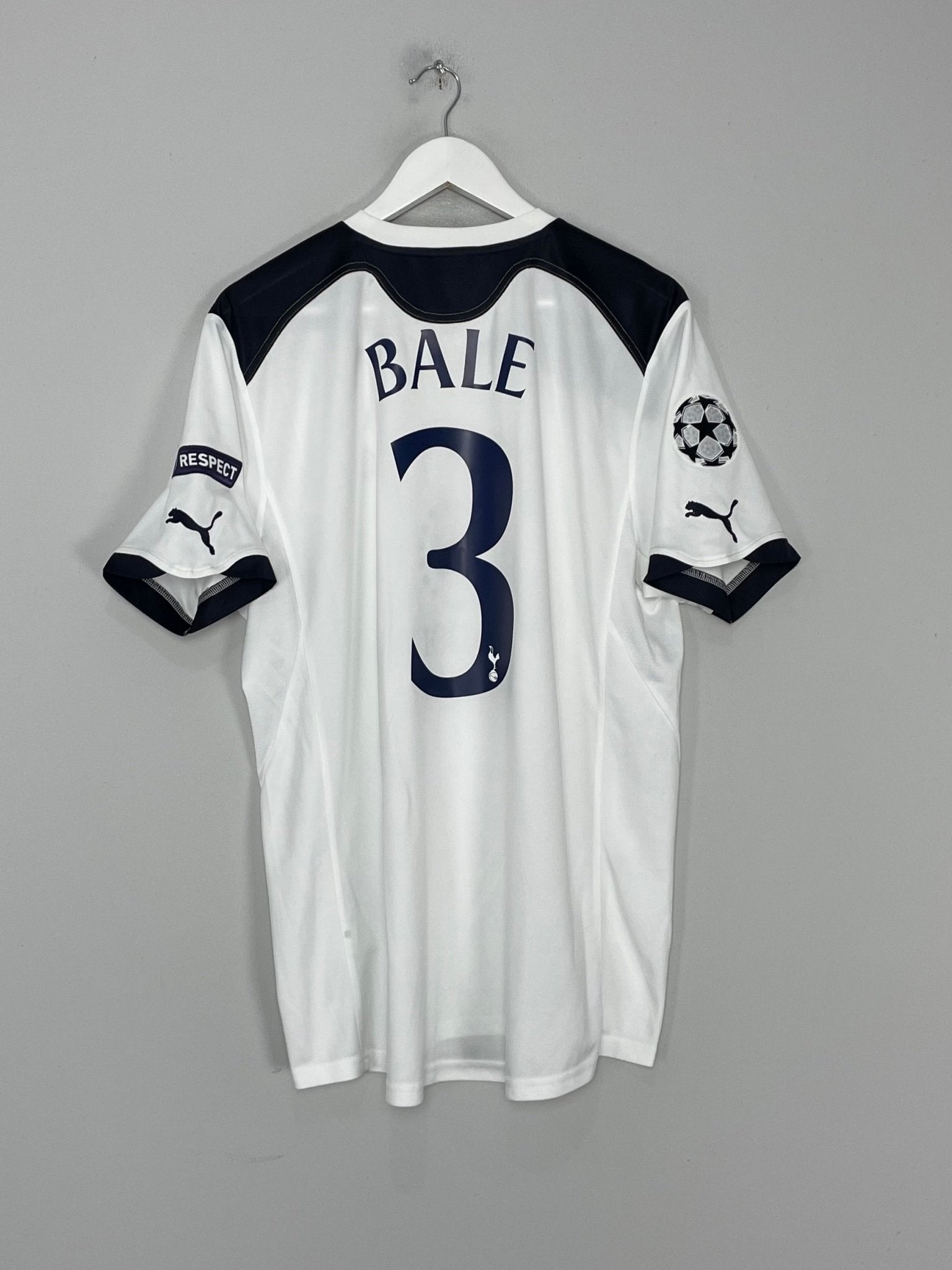 2010/11 TOTTENHAM BALE #3 C/L HOME SHIRT (L) PUMA – Cult Kits