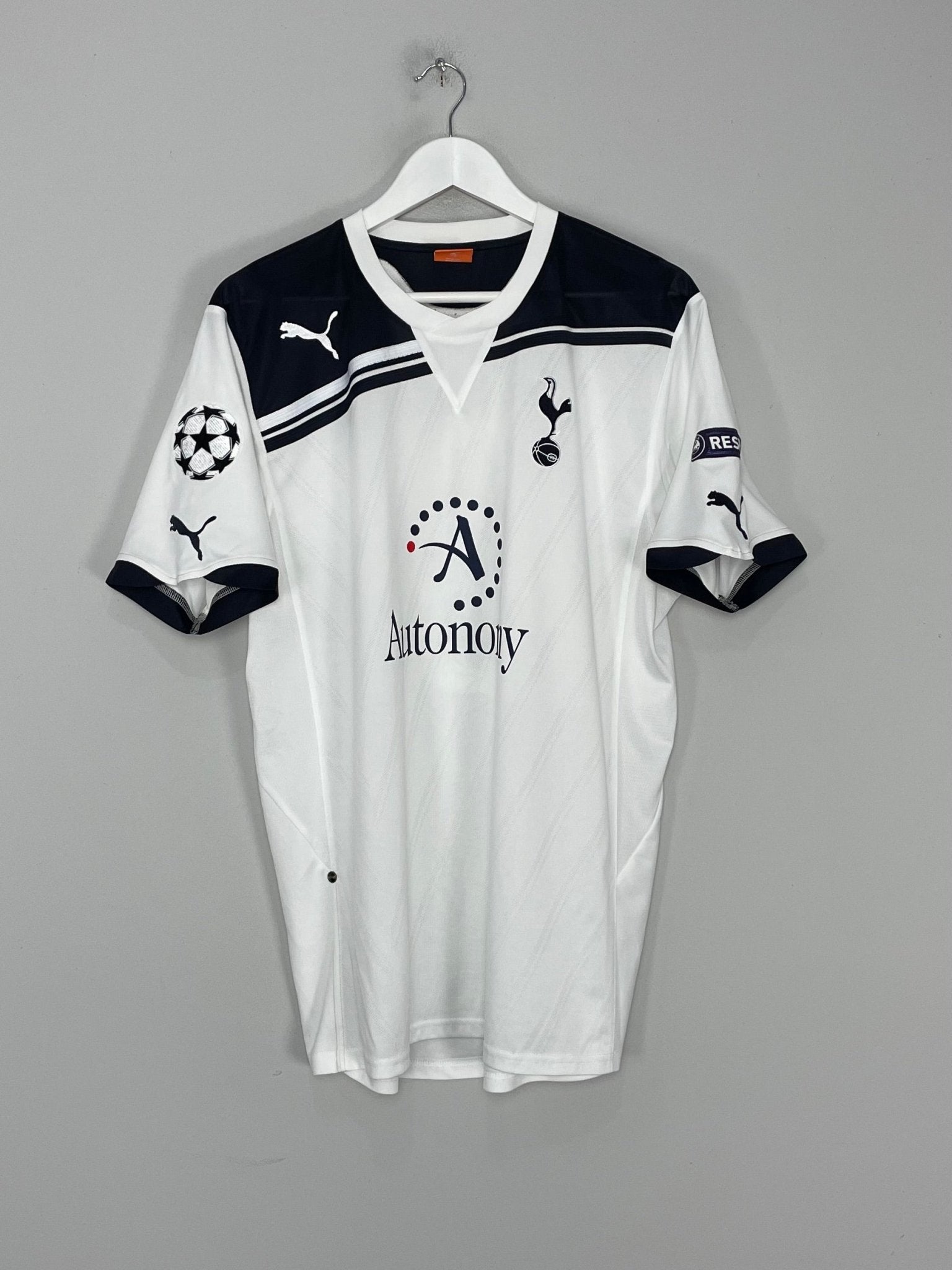 Shop 2010/11 TOTTENHAM BALE #3 C/L HOME SHIRT (L) PUMA, classic football shirts, vintage football shirts & retro soccer jerseys at Cult Kits
