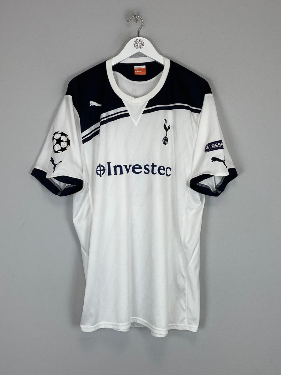 2010/11 TOTTENHAM BALE 3 C/L HOME SHIRT (XXL) PUMA - Cult Kits - XXL - Buy Vintage Football Shirts, Authentic Retro Football Shirts For Sale, Classic Football Shirts & Soccer Jersey