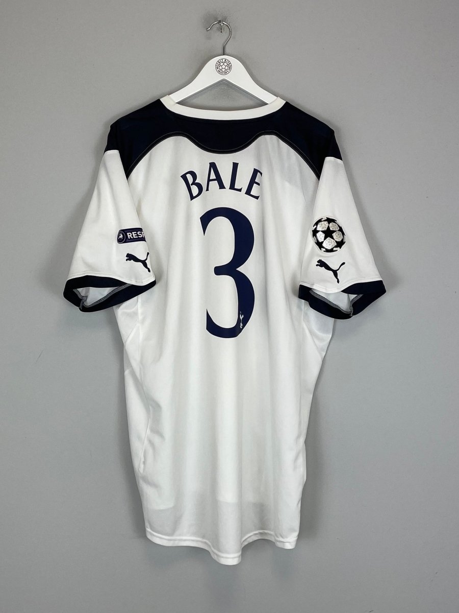 2010/11 TOTTENHAM BALE 3 C/L HOME SHIRT (XXL) PUMA - Cult Kits - XXL - Buy Vintage Football Shirts, Authentic Retro Football Shirts For Sale, Classic Football Shirts & Soccer Jersey