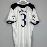 2010/11 TOTTENHAM BALE 3 C/L HOME SHIRT (XXL) PUMA - Cult Kits - XXL - Buy Vintage Football Shirts, Authentic Retro Football Shirts For Sale, Classic Football Shirts & Soccer Jersey