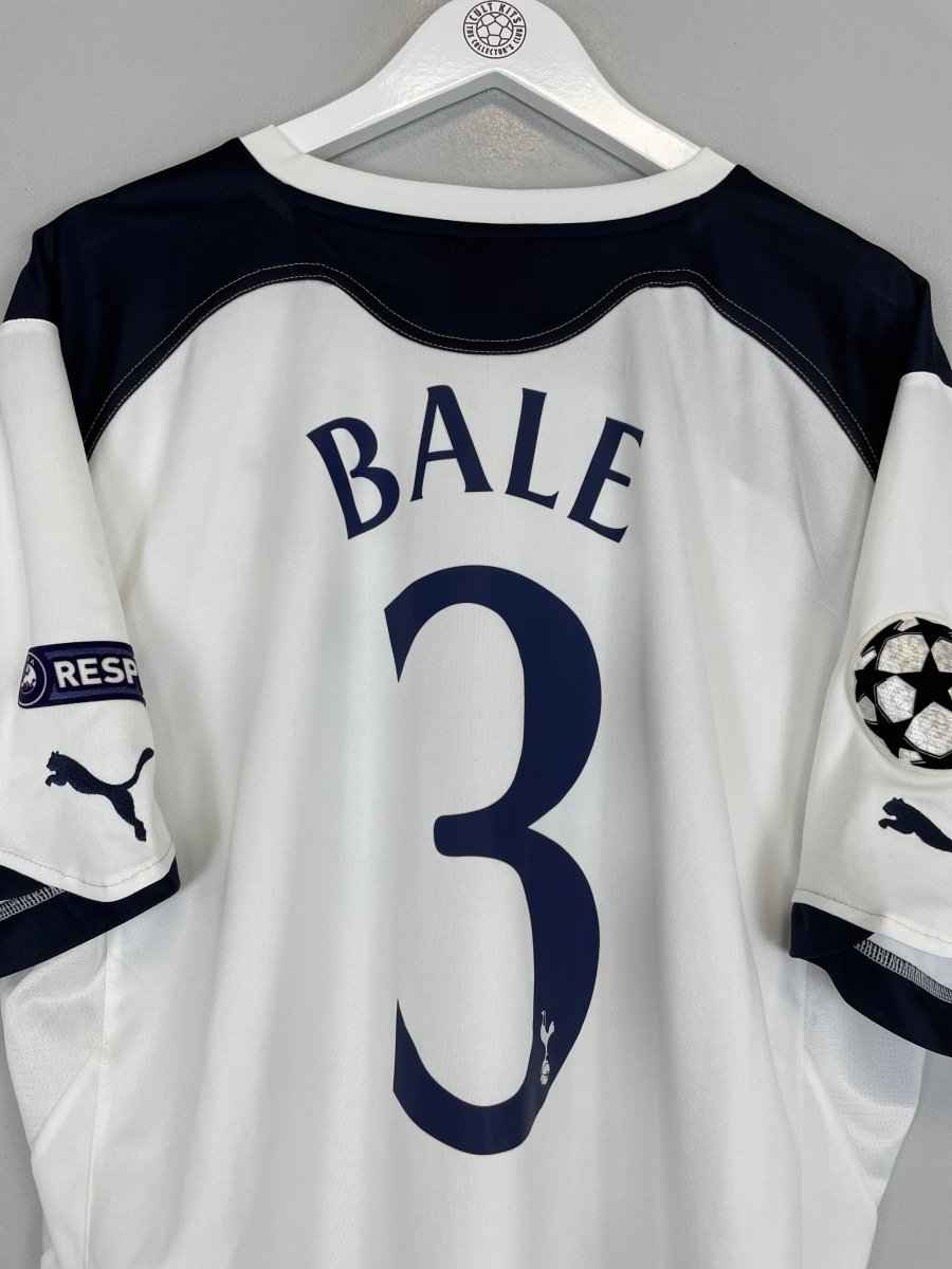 2010/11 TOTTENHAM BALE 3 C/L HOME SHIRT (XXL) PUMA - Cult Kits - XXL - Buy Vintage Football Shirts, Authentic Retro Football Shirts For Sale, Classic Football Shirts & Soccer Jersey