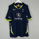 Shop 2010/11 TOTTENHAM VAN DER VAART #11 AWAY SHIRT (L) PUMA, classic football shirts, vintage football shirts & retro soccer jerseys at Cult Kits