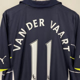 Shop 2010/11 TOTTENHAM VAN DER VAART #11 AWAY SHIRT (L) PUMA, classic football shirts, vintage football shirts & retro soccer jerseys at Cult Kits