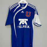 Shop 2010/11 UNIVERSIDAD DE CHILE *PROTOTYPE* HOME SHIRT (L) ADIDAS, classic football shirts, vintage football shirts & retro soccer jerseys at Cult Kits