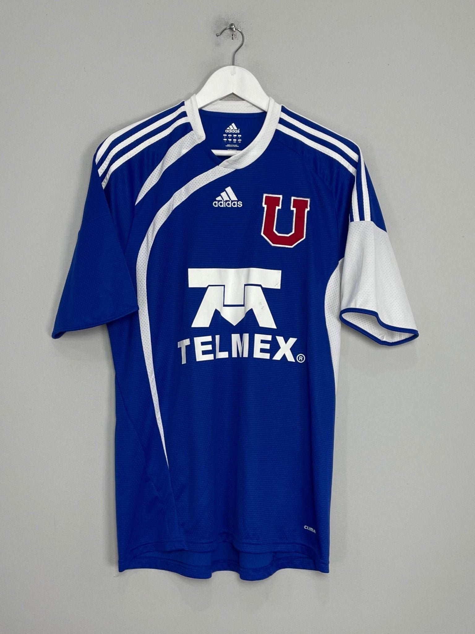 Shop 2010/11 UNIVERSIDAD DE CHILE *PROTOTYPE* HOME SHIRT (L) ADIDAS, classic football shirts, vintage football shirts & retro soccer jerseys at Cult Kits