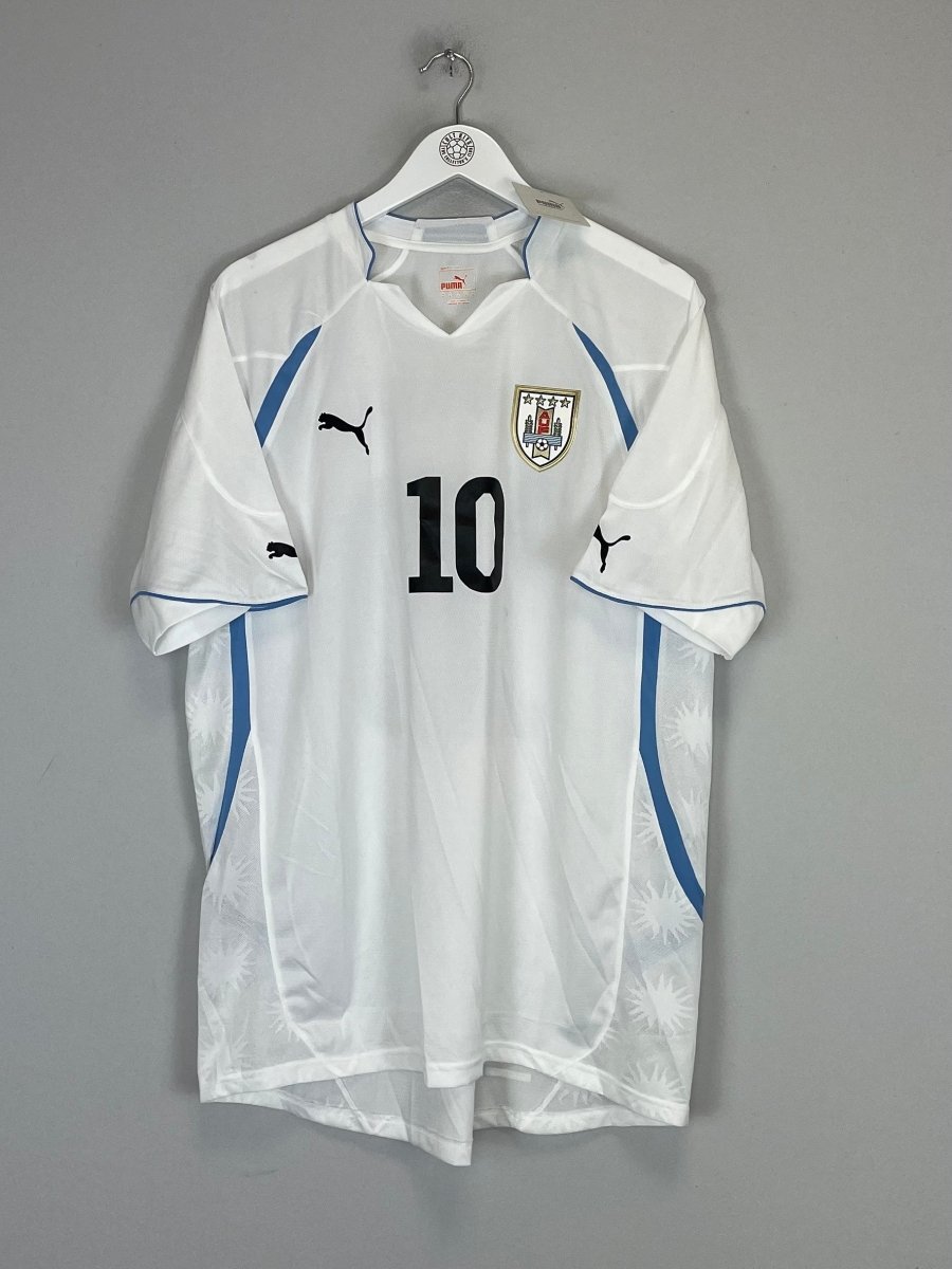 2010/11 URUGUAY FORLAN 10 *BNWT* AWAY SHIRT (XL) PUMA - Cult Kits - XL - Buy Vintage Football Shirts, Authentic Retro Football Shirts For Sale, Classic Football Shirts & Soccer Jersey