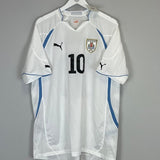 2010/11 URUGUAY FORLAN 10 *BNWT* AWAY SHIRT (XL) PUMA - Cult Kits - XL - Buy Vintage Football Shirts, Authentic Retro Football Shirts For Sale, Classic Football Shirts & Soccer Jersey