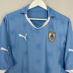 Shop 2010/11 URUGUAY HOME SHIRT (L) PUMA, classic football shirts, vintage football shirts & retro soccer jerseys at Cult Kits