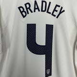 Shop 2010/11 USA BRADLEY #4 HOME SHIRT (L) NIKE, classic football shirts, vintage football shirts & retro soccer jerseys at Cult Kits