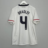 Shop 2010/11 USA BRADLEY #4 HOME SHIRT (L) NIKE, classic football shirts, vintage football shirts & retro soccer jerseys at Cult Kits