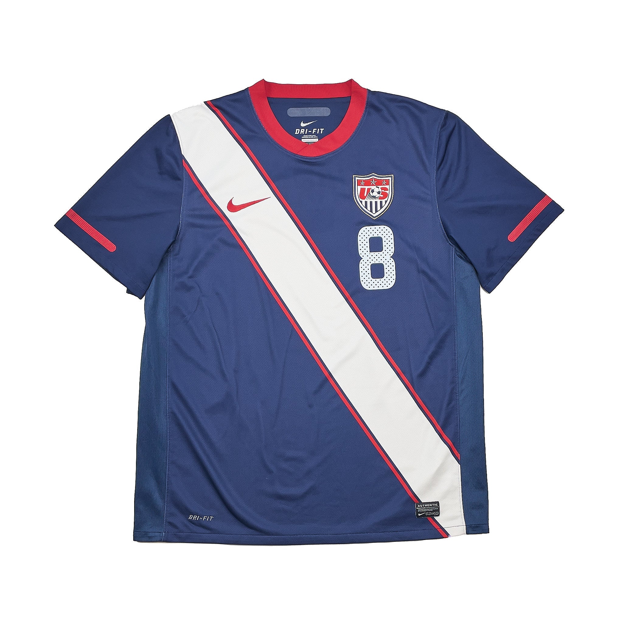 Buy 2010/11 USA DEMPSEY 8 AWAY SHIRT (L) NIKE ~ Free worldwide shipping available ~ Authentic Vintage Football Shirts from Cult Kits
