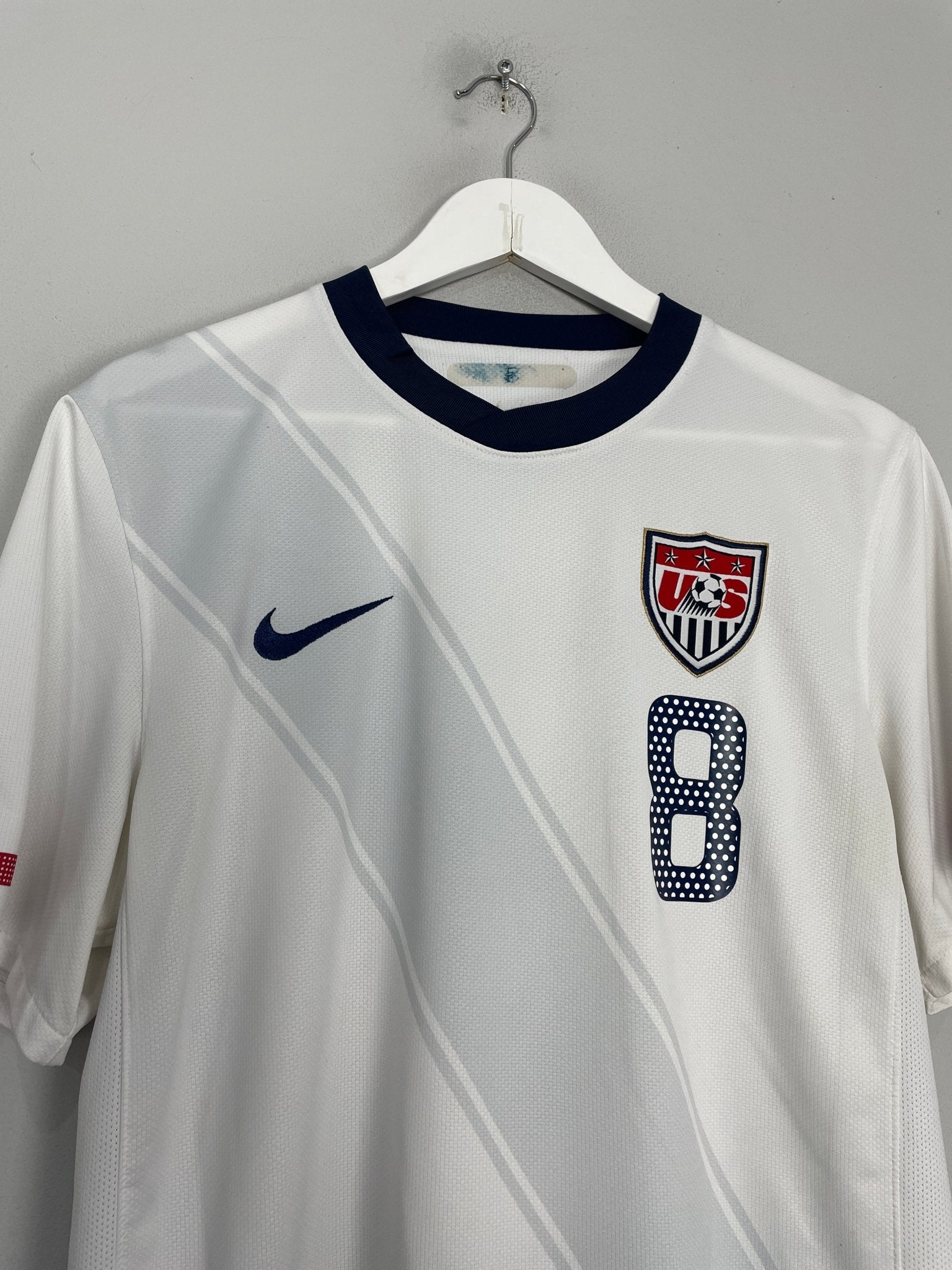 Shop 2010/11 USA DEMPSEY #8 HOME SHIRT (M) NIKE, classic football shirts, vintage football shirts & retro soccer jerseys at Cult Kits