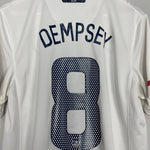 Shop 2010/11 USA DEMPSEY #8 HOME SHIRT (M) NIKE, classic football shirts, vintage football shirts & retro soccer jerseys at Cult Kits