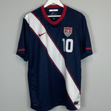Shop 2010/11 USA DONOVAN #10 AWAY SHIRT (XL) NIKE, classic football shirts, vintage football shirts & retro soccer jerseys at Cult Kits