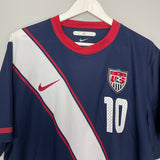 Shop 2010/11 USA DONOVAN #10 AWAY SHIRT (XL) NIKE, classic football shirts, vintage football shirts & retro soccer jerseys at Cult Kits