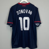 Shop 2010/11 USA DONOVAN #10 AWAY SHIRT (XL) NIKE, classic football shirts, vintage football shirts & retro soccer jerseys at Cult Kits