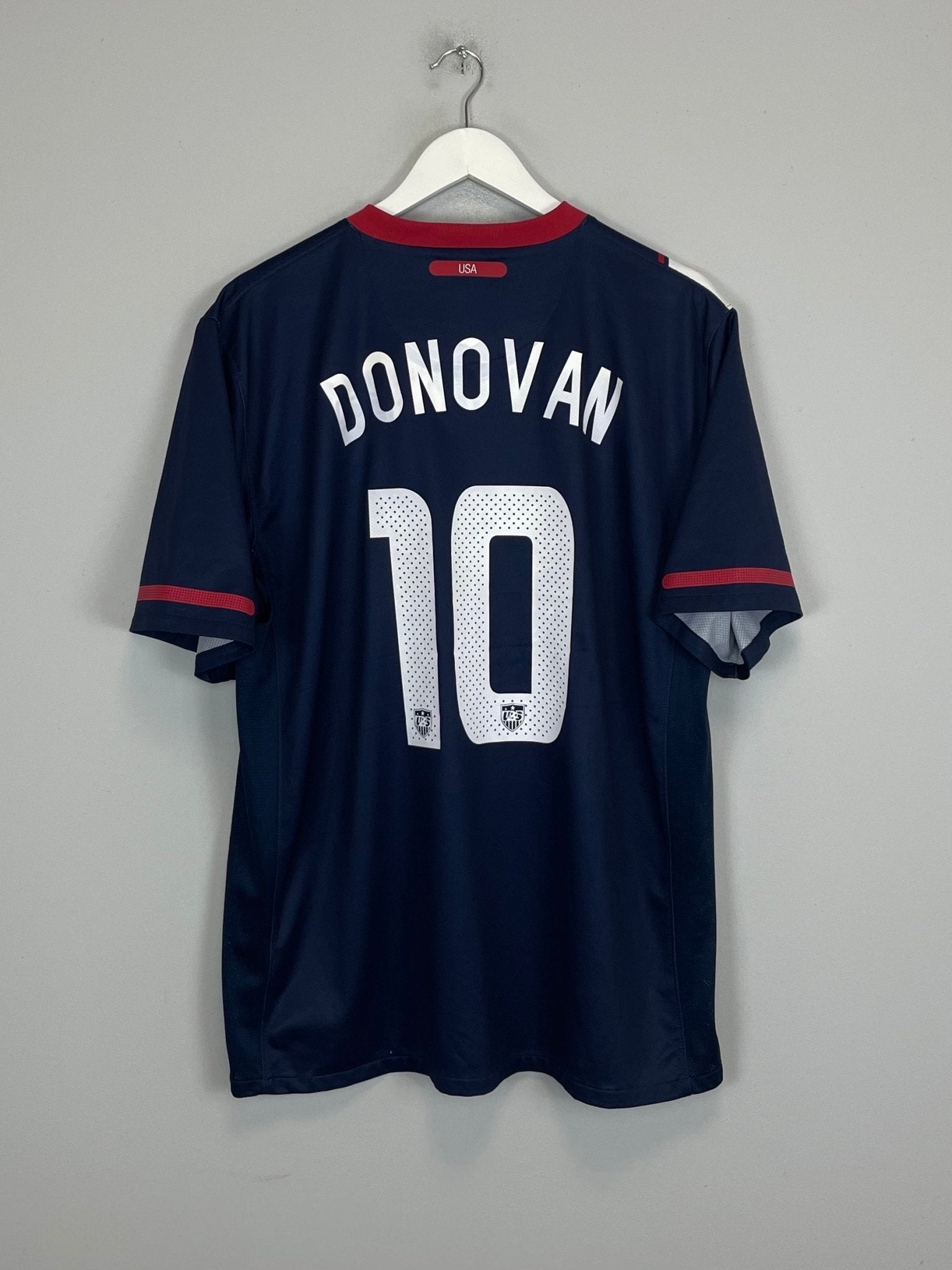 Shop 2010/11 USA DONOVAN #10 AWAY SHIRT (XL) NIKE, classic football shirts, vintage football shirts & retro soccer jerseys at Cult Kits