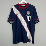 Shop 2010/11 USA DONOVAN #10 AWAY SHIRT (XL) NIKE, classic football shirts, vintage football shirts & retro soccer jerseys at Cult Kits